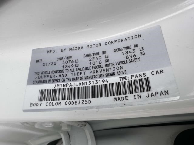 2022 Mazda Mazda3 2.5 S
